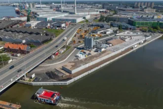 Antwerp opens new concrete plant to support Oosterweel connection