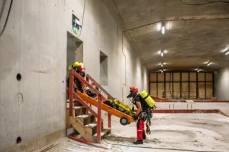 Antwerp trains 120 Firefighters in Scheldt tunnel drills