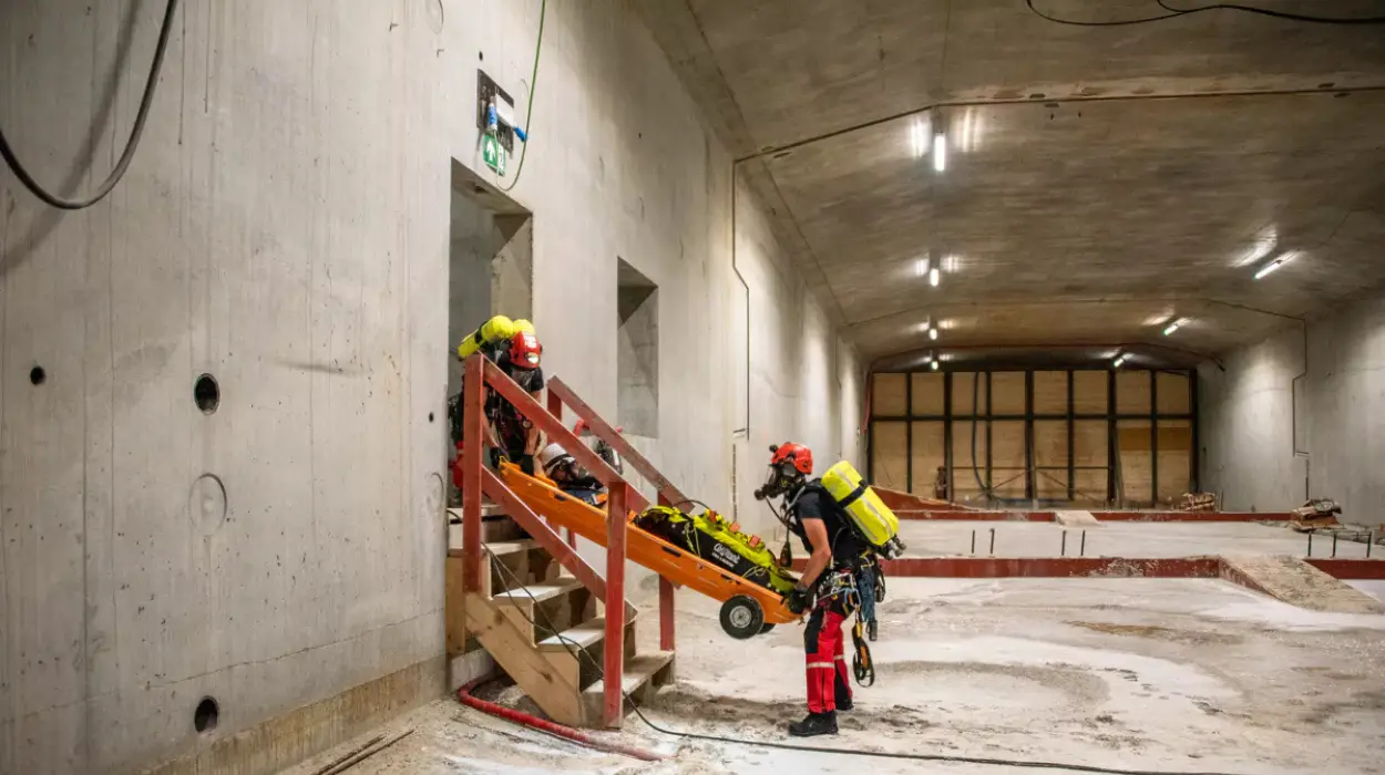 Antwerp trains 120 Firefighters in Scheldt tunnel drills