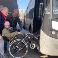 Antwerp wheelchair campaign seeks better public transport