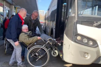 Antwerp wheelchair campaign seeks better public transport
