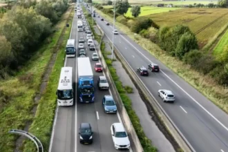 Antwerp's A12 bus lane opens