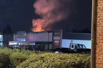 Arson behind Lokeren department store fire