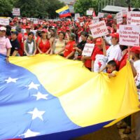Venezuela Socialist Party Crisis reflected in Caracas rally