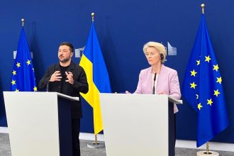 EU support for Zelenskyy as Ursula von der Leyen meets Ukraine's president.