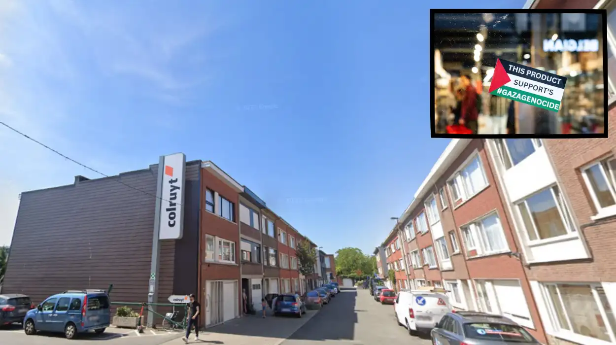 BDS stickers found at Colruyt Deurne, store responds