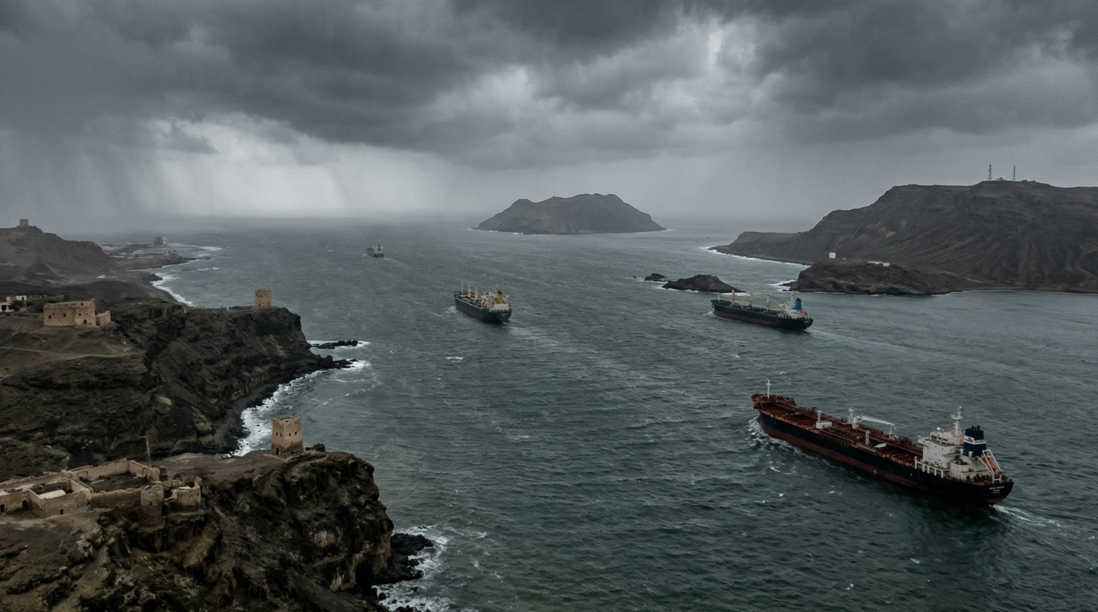 UAE naval patrol securing Strait of Hormuz
