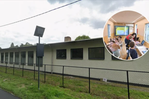 Belfius Digitruck debuts at OBAMA Primary School Beringen