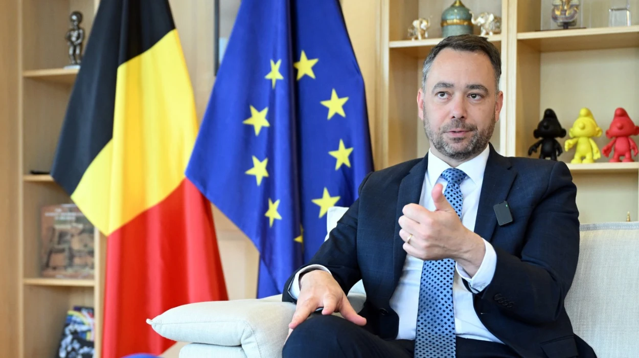 Belgian FM Maxime Prévot Visits Kyiv to Reaffirm Support for Ukraine