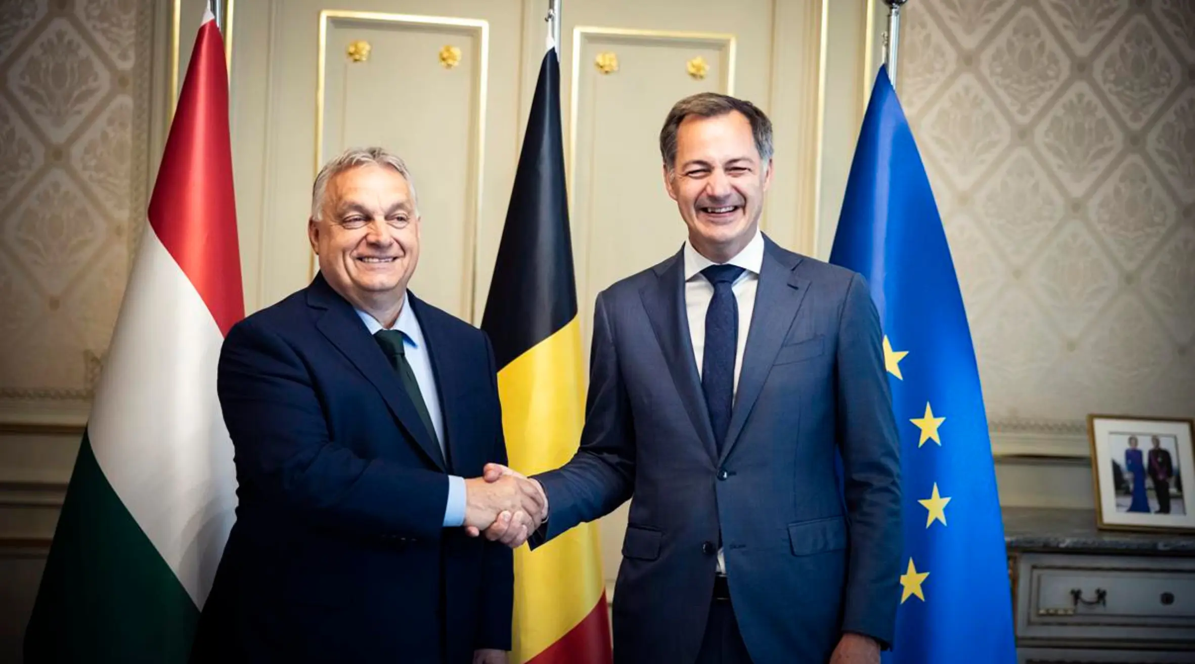 Belgian PM De Croo hands over EU presidency to Orbán