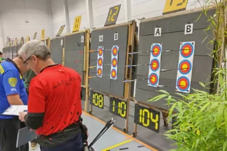 Belgian archery championship in Merksplas with 280 archers