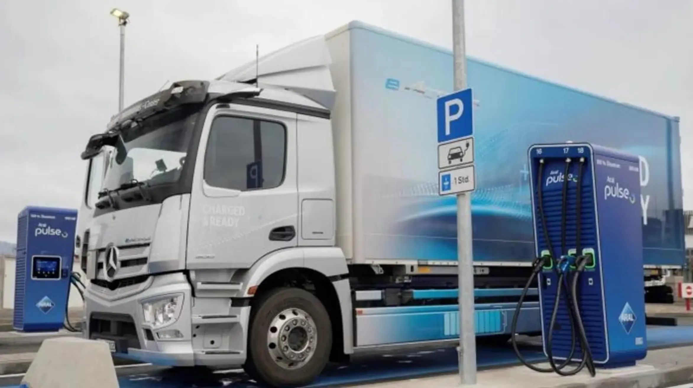 Belgium's E-Truck Charging Network Expansion