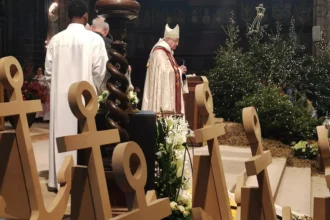 Bishop Lode Van Hecke leads Holy Year celebration in Ghent