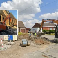Boezinge is building a new school, replacing the chapel