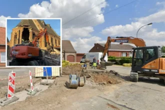 Boezinge is building a new school, replacing the chapel