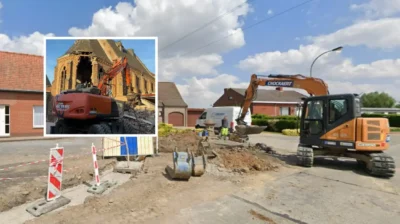 Boezinge is building a new school, replacing the chapel 