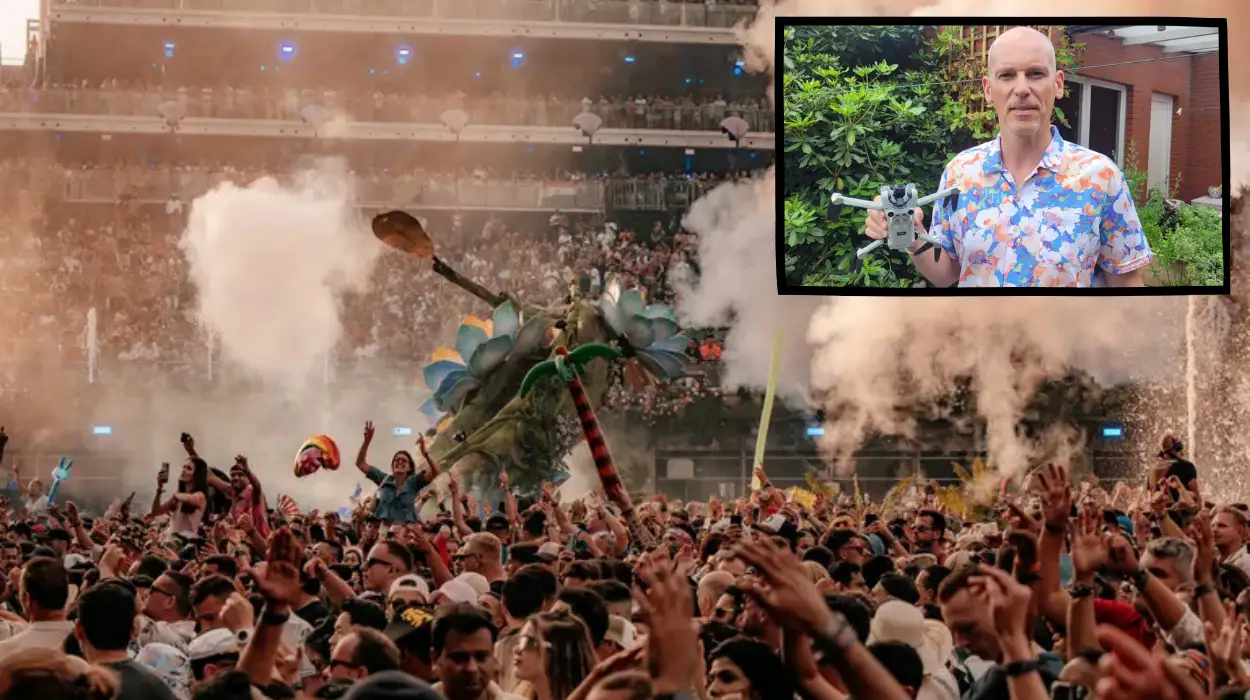 Boom: Drone ban at Tomorrowland as Tom Hubert fined €2,000
