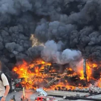 Boom: Tomorrowland 2025 fire burns 45m Orbyz stage before start