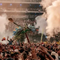 Boom residents protest Tomorrowland fireworks after fire