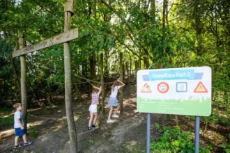 Borsbeek play forest at Fort 3 temporarily closed for safety 