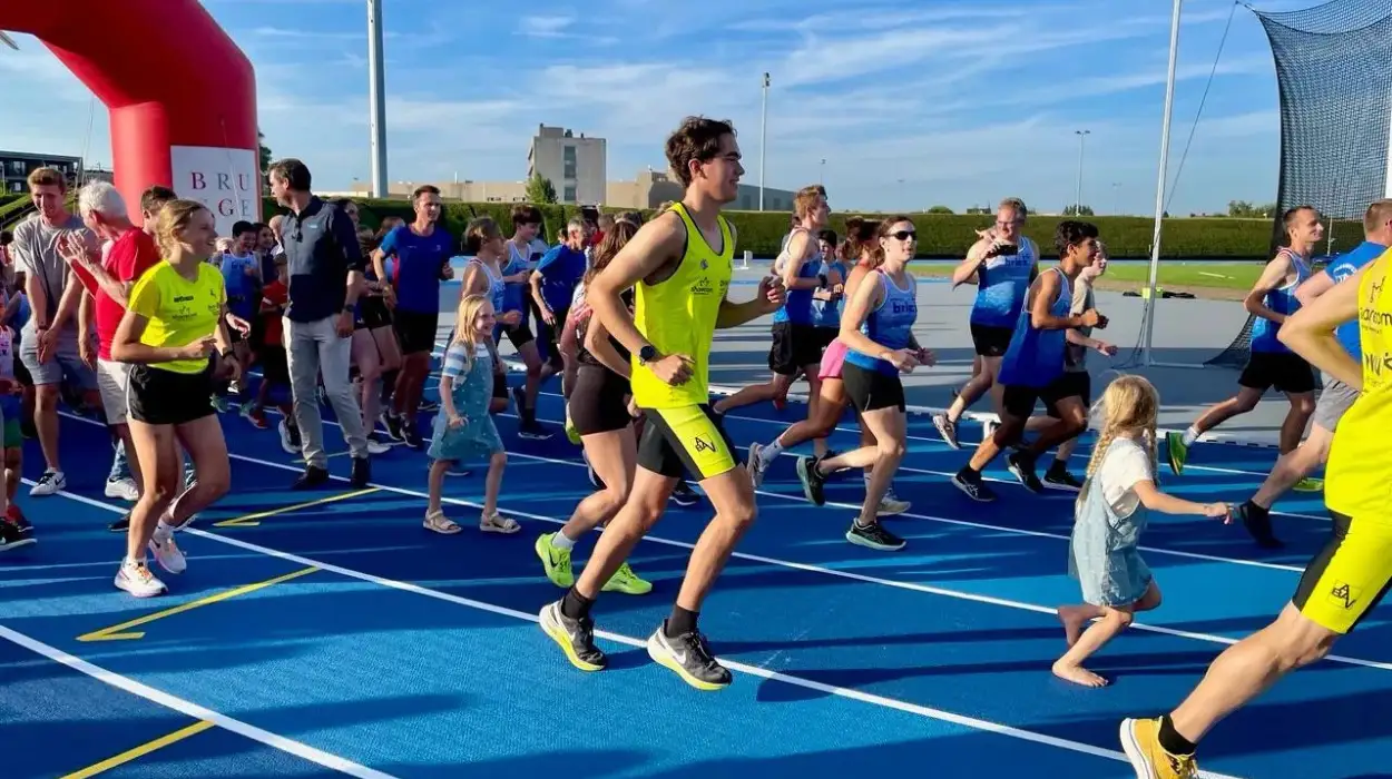 Bruges' Athletics track reopens after year-long renovation