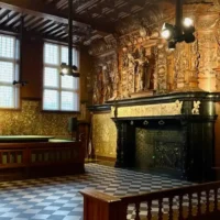 Bruges Emperor Charles Chimney restored  for €550k 