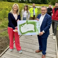 officials in Bruges eco-friendly Natural Burial Ground
