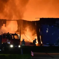 Bruges fire at Sleeplife bed shop Total loss, no injuries confirmed by Mayor De Fauw