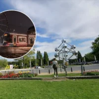 Brussels Christmas tram runs on 5 STIB lines with Santa