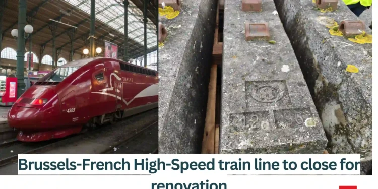 Brussels-French-High-Speed-train-line-to-close-for-renovation