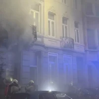 Brussels fire displaces residents as ground floor duplex damaged