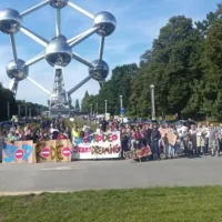 Brussels group stop Rodeo Atomium urges action on racing