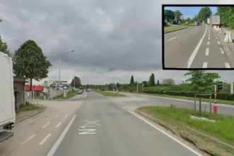 Brussels installs 150 blocks on Vilvoordelaan for  dumping