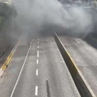 Brussels tunnel fire incident