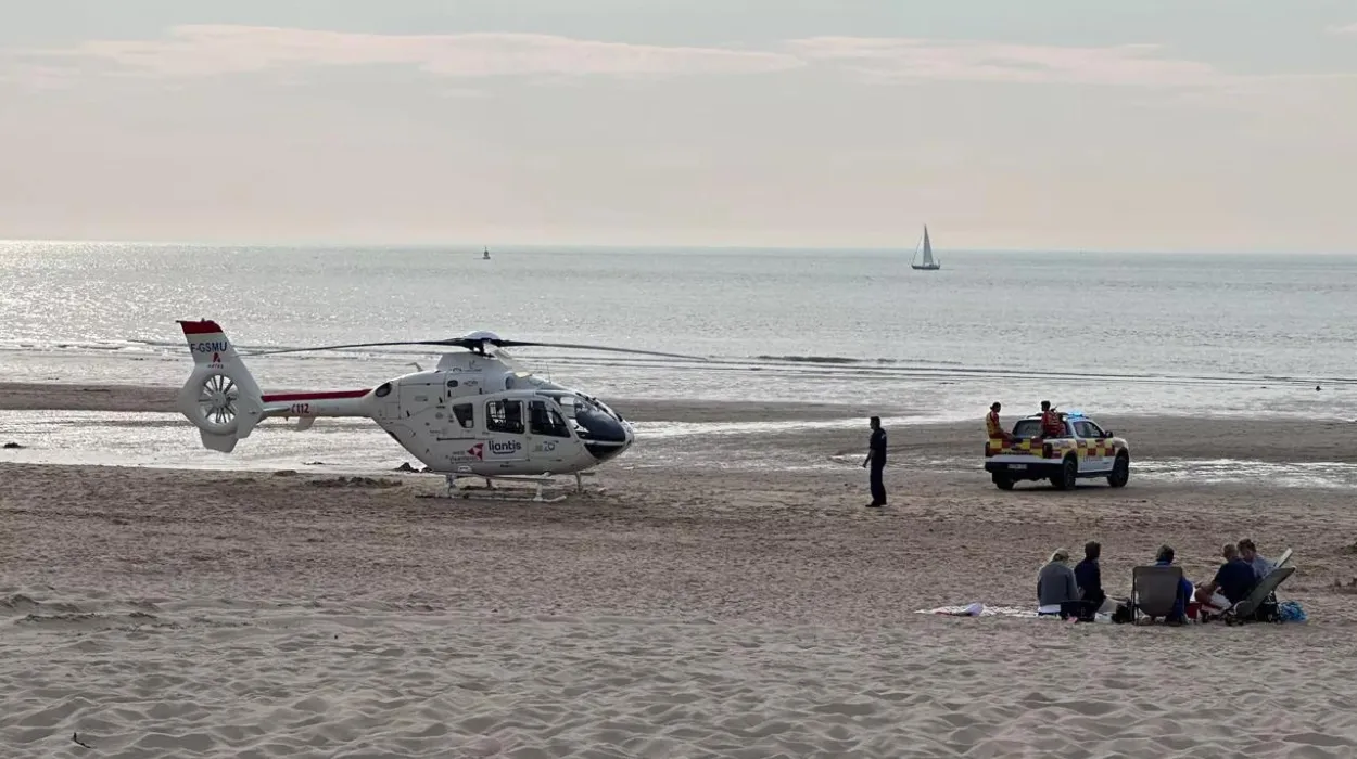 Bystanders save Afghan brothers from drowning at Ostend beach