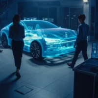 automotive AI showcased at CES auto technology event