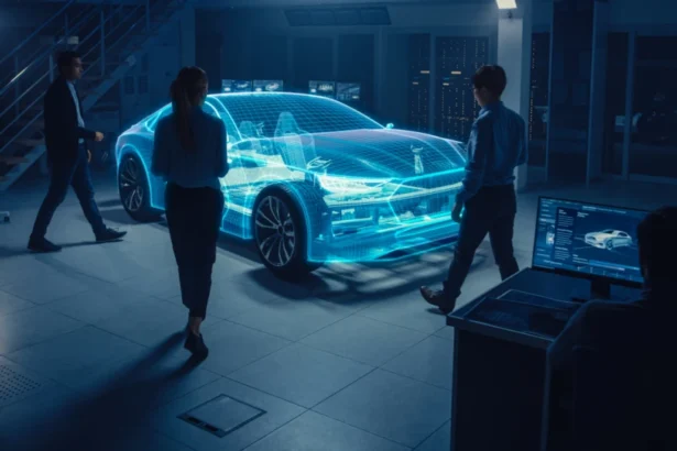 automotive AI showcased at CES auto technology event