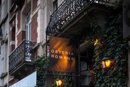 Filippo La Vecchia, chef and founder of Osteria Romana in Brussels