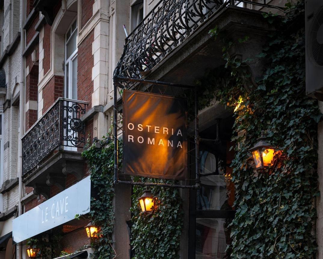 Filippo La Vecchia, chef and founder of Osteria Romana in Brussels