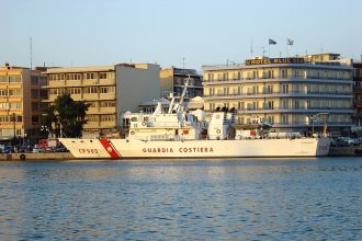 Sea rescue robot supports Italian Coast Guard operation to save five people