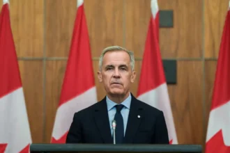 Canadian PM Mark Carney reaches Kyiv on Independence Day