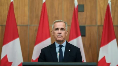 Canadian PM Mark Carney reaches Kyiv on Independence Day