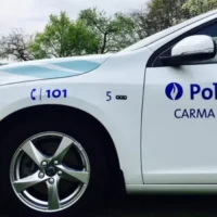 Car accident in Genk Woman injured after vehicle flips over