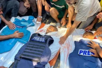 China “shocked” by journalist deaths in Israeli Gaza strike