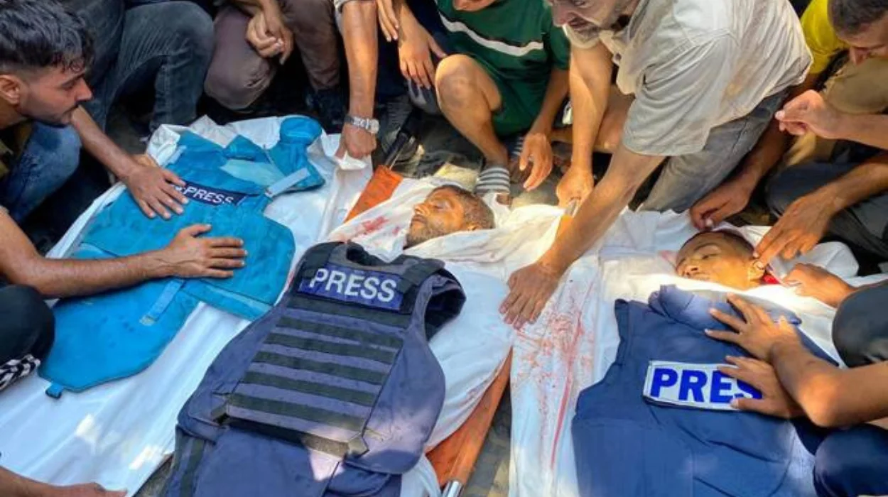 China “shocked” by journalist deaths in Israeli Gaza strike