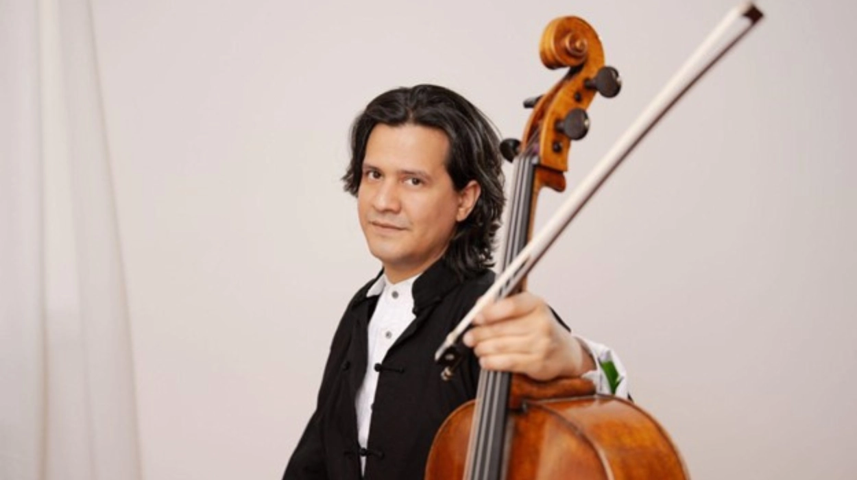 “Very Happy that Konstantin Ishkhanov is Part of ICCF in Brussels” says Cellist Claudio Bohorquez