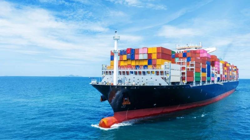 Commercial vessel operating during Iran Gulf shipping tensions near Qatar