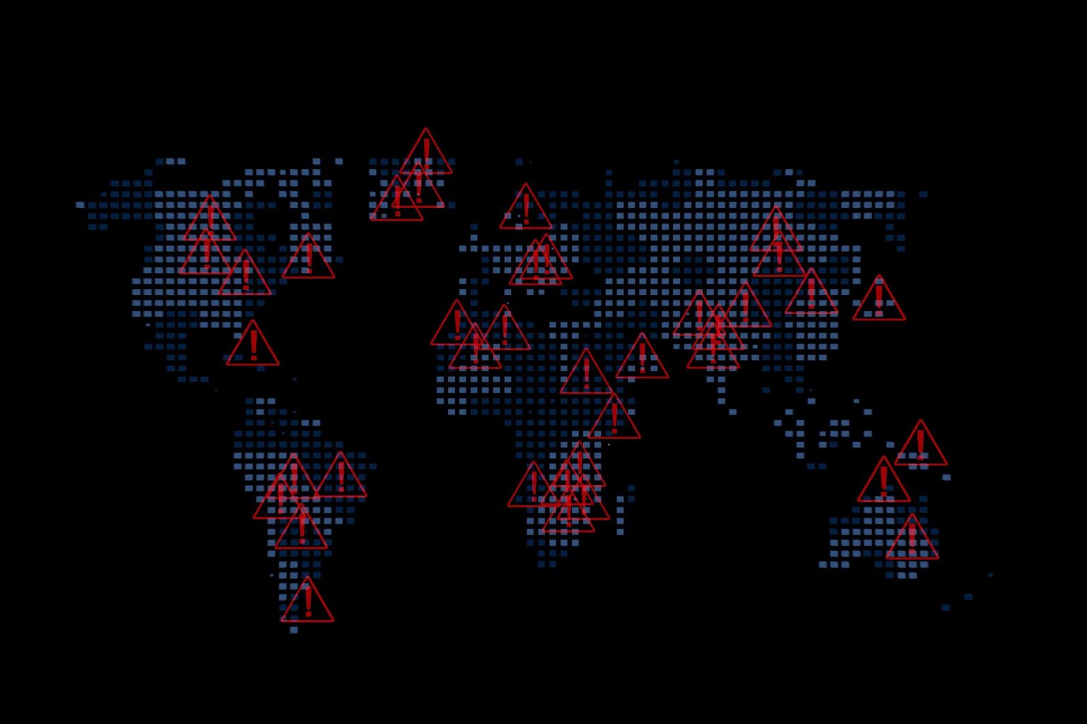 global security tensions intelligence monitoring systems screens