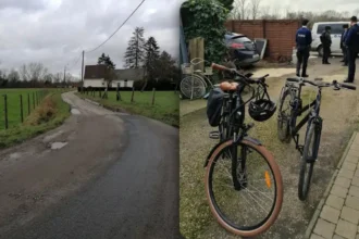 Cyclist falls on Vilvoorde's Brembosstraat amid road issues