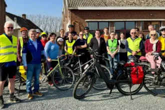 Cyclists' Union Pajottenland urges safer roads, 30 kmh limit